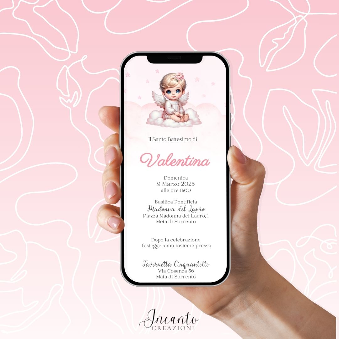 Invito Digitale Cod. D2410 — immagine 1