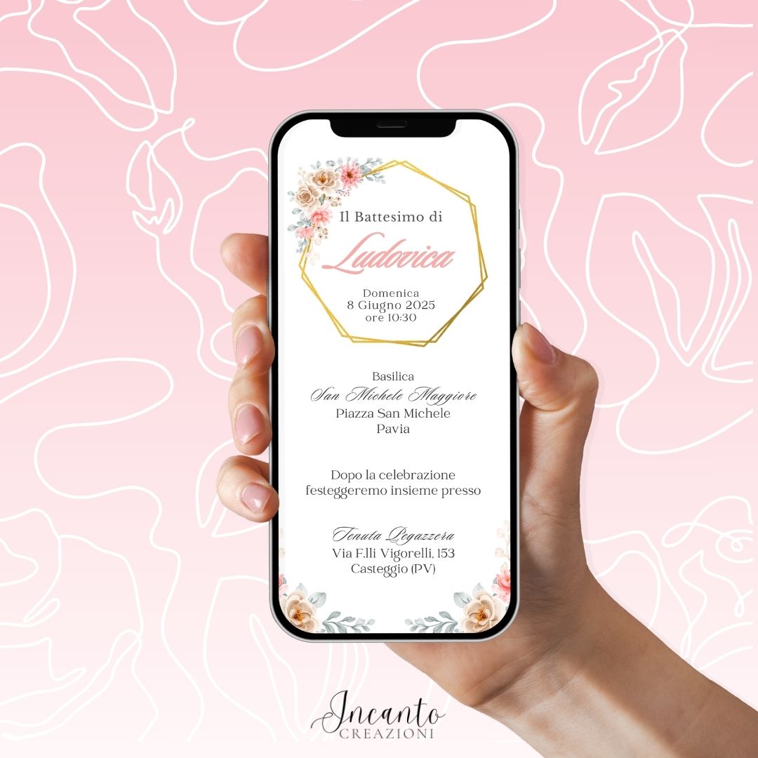 Invito Digitale Cod. D2411 — immagine 1