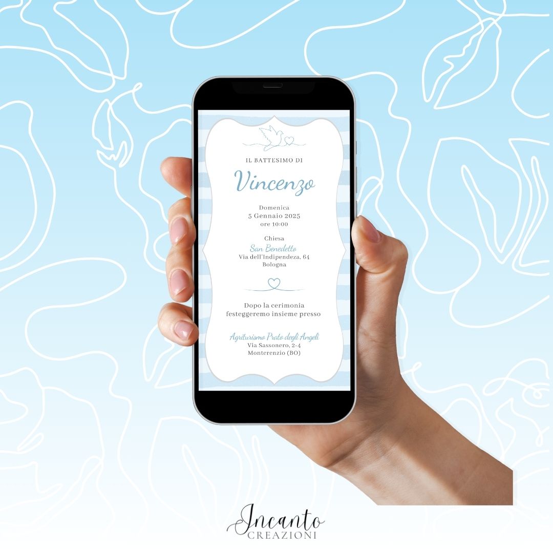 Invito Digitale Cod. D2515 — immagine 1