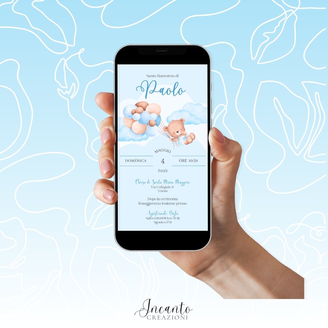 Invito Digitale Cod. D2521 — immagine 1