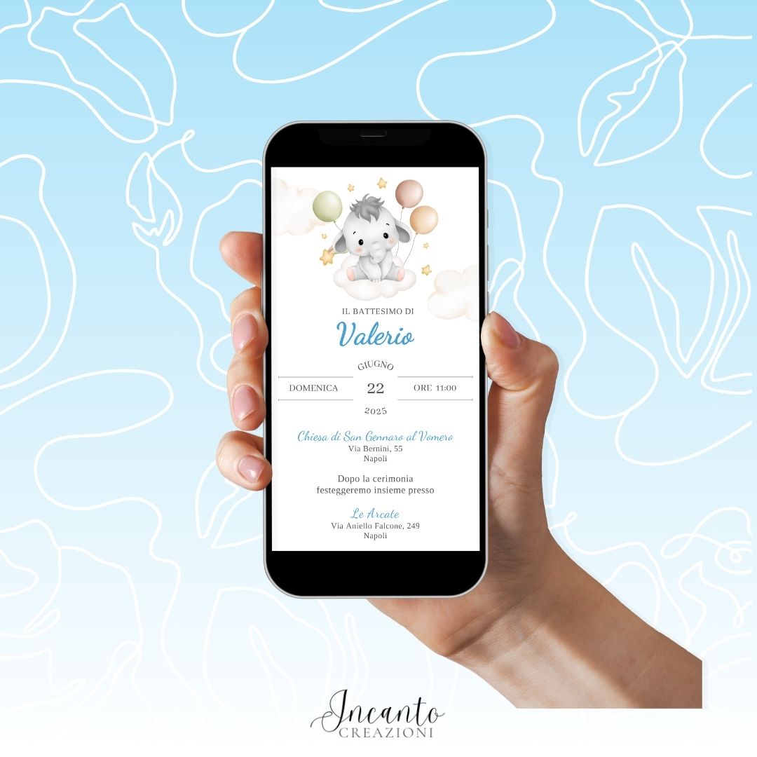 Invito Digitale Cod. D2524 — immagine 1
